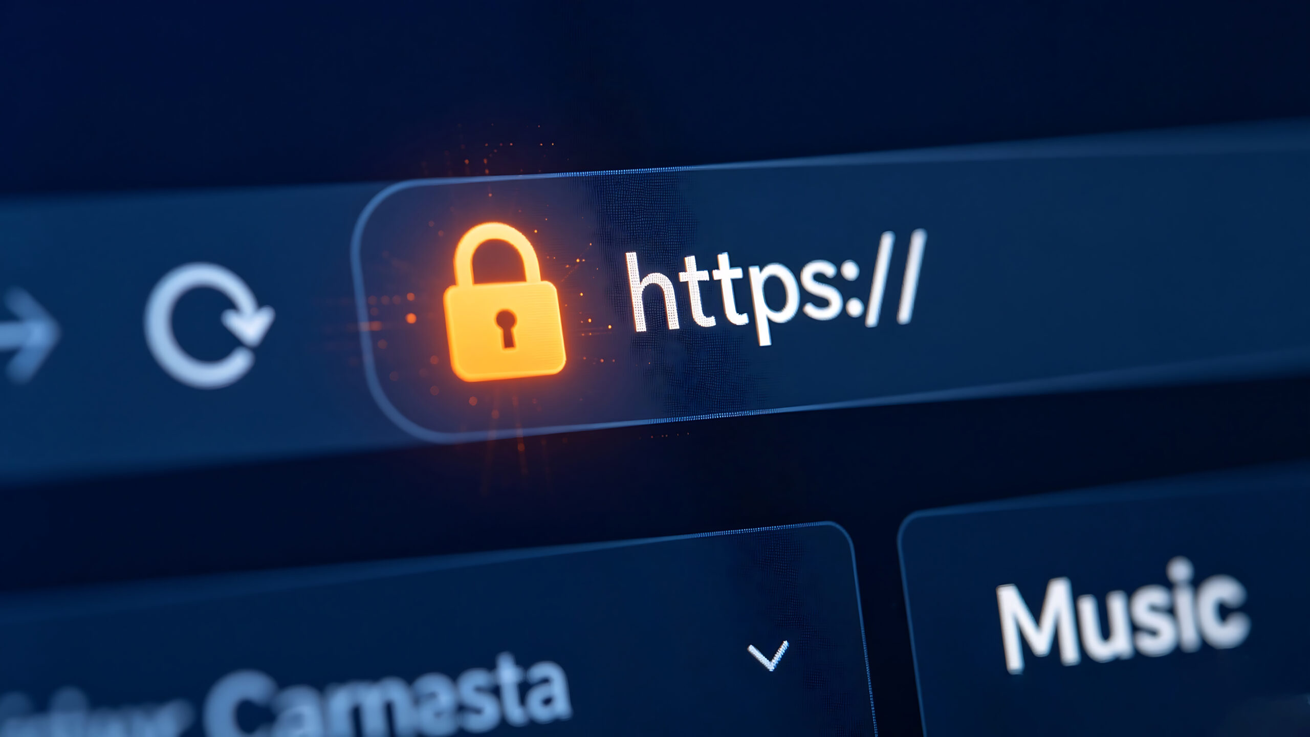 Https bar qui illustre une bonne gestion des certificats tls/ssl